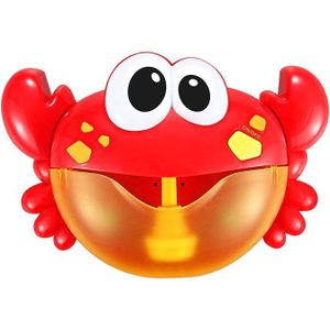 Bubble Machine Blower Kikker Krabben Bubble Maker Babybadje Speelgoed kinderen Zwemmen Bad Zeep Water Speelgoed met Muziek
