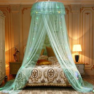 Universele Kinderen Elegante Ronde Tulle Bed Netting Canopy Gordijn Dome Klamboe Huis Beddengoed Zomer