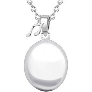 Eudora Zwangerschap Bola 20 Mm Harmony Bola Bal Hanger Ketting Met Mini Muziek Charm Sieraden Voor Vrouw Zwangerschap Moeder