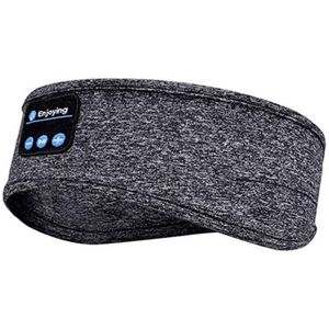 Draadloze Bluetooth 5.0 Headset Slaap Masker Sport Hoofdband Zachte Headset Slaap Headset Met Microfoon Te Luisteren Muziek