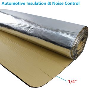 Geluid Deadener Hitteschild Isolatie Auto Noise Killer Lijm Mat 60 "X 39" Hitteschild Mat Hitteschild barrière