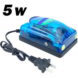 3W 5W Fish Tank Zuurstof Pomp Air Mini Compressor Enkele Aquarium Luchtpomp Dubbele Beluchter Vis Aquarium Accessorios 220V-240V