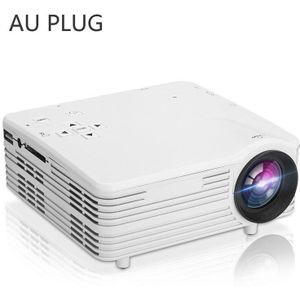 LED1018 Mini Draagbare LCD Projector Met HDMI USB VGA AV SD Multimedia Interfaces Ondersteuning 1080P Voor Movie Home Cinema PK yg300