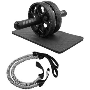 Xc-Tewatwo Abdominale Wheel Roller Met Push-Ups Stands Jump Rope Ab Roller Hand Strengthener Spier Trainer Fitness apparatuur