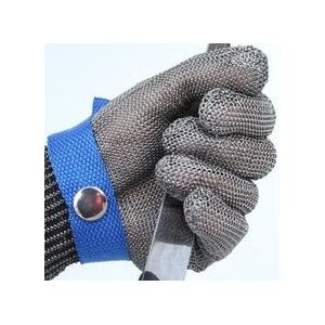 Veiligheid Cut Proof Beschermen Handschoen Metalen Mesh Handschoenen beschermen handschoen keten handschoen beschermen tegen snijden