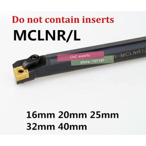 1 PCS S16Q-MCLNR12 S20R-MCLNR12 S25S-MCLNR12 S32T-MCLNR12 S40T-MCLNR12 MCLNL12 16mm-40mm CNC Interne draaigereedschappen