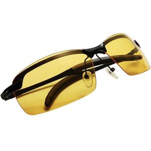 Mannen Gepolariseerde Rijden Zonnebril Night Vision Goggles Verminder Glare 62KE