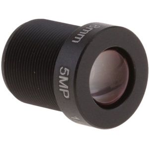 5MP 8mm Lens CCTV IR Board camera Lens M12 mount F2.0 voor Security Camera