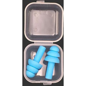 Silicone World Siliconen oordopjes Geluidsisolatie Gehoorbescherming Anti-geluid Slapen Snurken Ruisonderdrukking Zwemmen Oordopjes