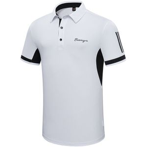 Heren Korte Mouw Spier Golf T-Shirt Zomer Ademend Casual Golf Tops Mannen Losse Leisure Shirts Golf Kleding D0807