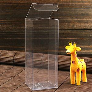 10 Stks/partij Clear Pvc Kussen Doos Vorm Box Transparante Candy Verpakking Box Voor Wedding Party Favor Decoratie