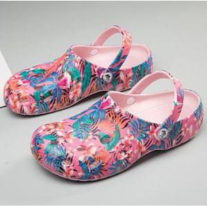 Zomer Vrouwen Tuin Klompen Comfortabele Camouflage Eva Injectie Schoenen Casual Ademend Sandaal Man Strand Slippers Water Schoenen