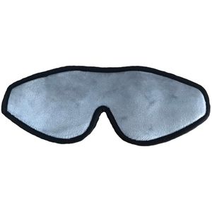 3D Slaapmasker Ogen Bandage Cover Manta Zwart Zachte Flanellen Verstelbare Ademend Blinddoek Hoofdband Eyepatch Nacht Masker