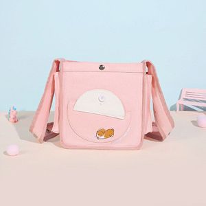 Harajuku Waterdichte Canvas Schoudertas Vrouwen Mode Handtas Doek Messenger Schooltas Voor Tiener Meisjes