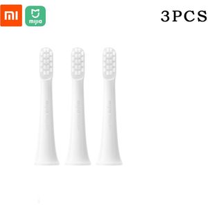 3/Pcs Tandenborstel Hoofd Vervanging Voor Xiaomi Mijia T100 Sonic Elektrische Tandenborstel Waterdicht Gom Gezondheid Vervanging Tandenborstel