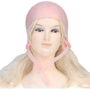 Siliconen Colouring Haar Hoogtepunten Cap Met Naald Herbruikbare Haarkleuring Cap Haarverf Hoed Hair Styling Tools Kapper Accessoires