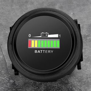 12-72V LED Batterij Indicator Meter Gauge Lading Status Monitor voor Kar Auto Motorfiets auto onderdelen auto voltmeter