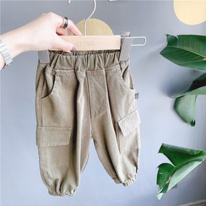 Kinderen Casual Cargo Broek Kinderen Zijzakken Harembroek Jongens Meisjes Broek