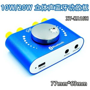 XY-KA15H Bluetooth 5.0 10W/15W/20W Stereo Eindversterker Board Mobiele Controle App 12V/24V Hoge Digitale Versterker Module DC8-24V