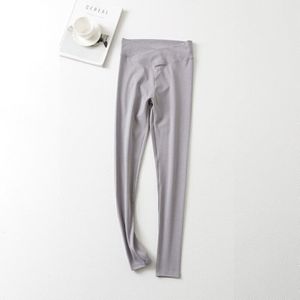Pregnant Woman Low-waisted Skinny Leggings Spring Summer Knitted Pants Light Thin Candy Colors Maternity Women Trousers