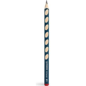 1 Pc Kind Stabilo Pen 322 Puntenslijper Leerlingen Dikke Schacht Tunnel Driehoekige Potlood Hb Correctie Grip Positie