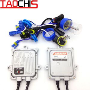 Taochis 55W 12V Hid Xenon Hoofd Lampen Fog Lamp Projector Lens Vervanging Lampen H8 H9 H11 Snelle Start ballast Ontsteking Blok Set