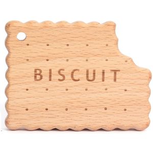 20 stuks biscuit vorm baby beuken bed beuken houten bijtring speelgoed care beuken bed DIY Hanger