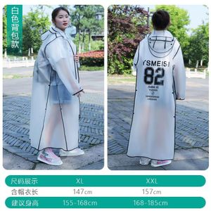 Eva Electrombile Regenjas Vrouwen/Mannen Rits Hooded Poncho Motorfiets Regenkleding Lange Stijl Wandelen Poncho Milieu Regen Jas