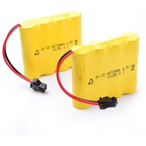 4.8 v 700 mah NI-CD oplaadbare batterij 1 set 4 * AA batterij Nikkel-cadmium batterij voor Speelgoed auto