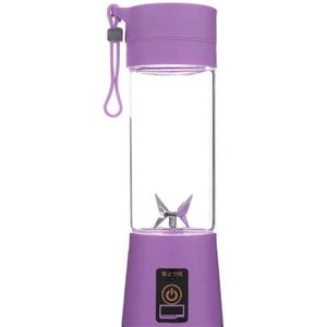 4/6 Bladen Elektrische Juicer Blender Draagbare Usb Chargable Mixer Machine Smoothie Blender Citruspers Fruitpers 380Ml