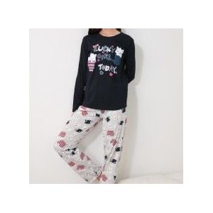 Trendyol Gedrukt Gebreide Pyjama Set THMAW21PT0964