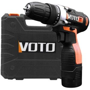 Voto VT202 16.8V Multifunctionele Oplaadbare Draadloze Elektrische Schroevendraaier Boor Met Lithium Batterij Power Tools Groen/Oranje