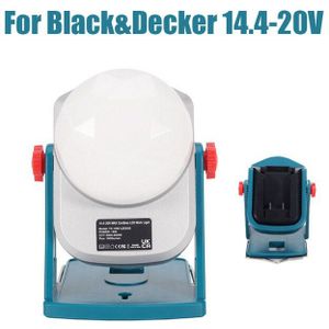 Draagbare 18W Led Lamp Werk Licht Lamp Voor Makita Milwaukee Bosch Dewalt 14.4V/18V Li-Ion Batterij emergency Outdoor Verlichting