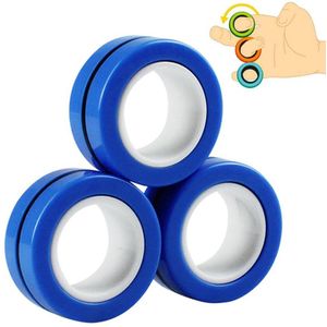 3Pcs Magnetische Armband Ring Kinderen Speelgoed Volwassen Decompressie Speelgoed Party Tonen Armband Ring Speelgoed