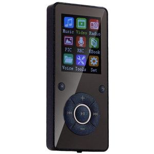 Bluetooth Mp3 Speler Media Fm Radio Recorder Hifi Sport Muziek Speakers E-book Opname 250Mah Batterij Antislip Speler