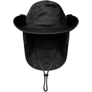 Outdoor UPF 50 + Flap Cap Anti-zweet Draagbare Zonnescherm Hals Cover Zonnehoed Sportkleding Accessoires Met Kinband