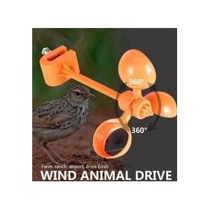 360 ° Buiten Pest Vogel Repeller Vogel Scarer Realistische Drive Weg Vogel Apparaat Tuin