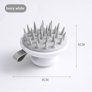 1Pcs Multifunctionele Shampoo Borstel Handheld Hoofdhuid Meridiaan Shampoo Massage Borstel Douche Haar Kam Professionele Shampoo Massager