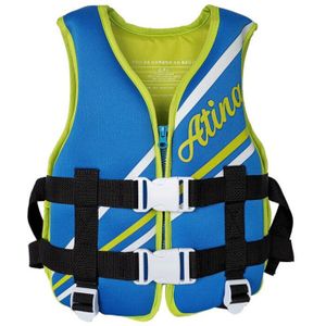 Neopreen Kids Life Vest Jas Reddingsvest Voor Kinderen Jongens Meisjes Float Zwemmen Drijfvermogen Apparaat Water Sport Veiligheid Badpak