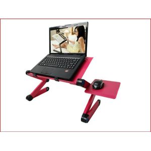 Multifunctionele Draagbare Sofa Laptop Tafel Ergonomische Mobiele Laptop Table Stand Voor Bed Opvouwbare Notebook Bureau Met Muismat