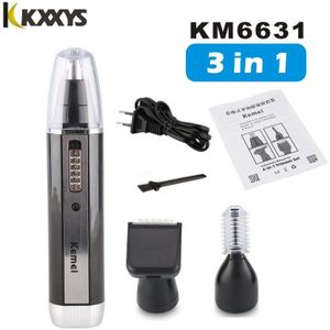 Kemei Oplaadbare Mannen Elektrische Alle In Een Haar Trimmer Voor Grooming Kit Baard Trimer Facial Wenkbrauw Trimmer Neus Oor Scheerapparaat