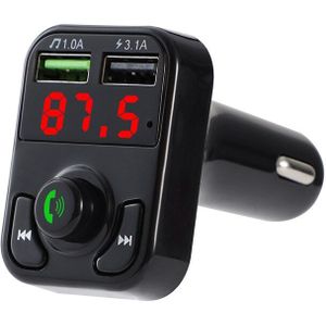 Auto MP3 Speler Fm-zender Bluetooth 5.0 Draadloze Handsfree Car Audio Receiver Auto Dual Usb Fast Charger Auto Accessoires