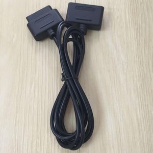 Zwart Games Verlengkabel Snoeren voor SNES Game Verlengkabel voor Super Nintendo SNES FC Twin Retro-Duo Controller
