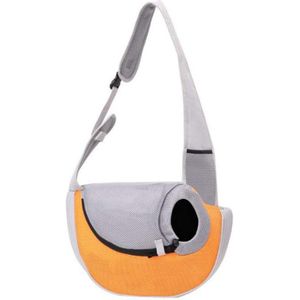 Pet Carrier Hand Gratis Sling Verstelbare Padded Strap Draagtas Ademend Schoudertas Veiligheidsgordel Draagtas Voor Kleine Hond kat