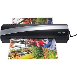 A4 9 ""Breedte Fotopapier En Koude Thermische Laminator Machine Twee Roller 3-5 Min Quick Warm -Up Snelle Lamineren Snelheid Jam-Release