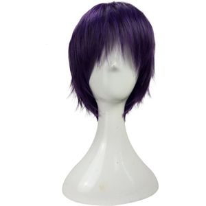 Hairjoy Synthetisch Haar Mannen Kapsel Diabolik Lovers Kanato Sakamaki Cosplay Pruik