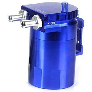 Auto Universele Olie Catch Tank Brandstoftank 300Ml Auto Aluminium Vangst Kan Olie Tank 300Ml Met Onderdelen Kit verbijsterd Reservoir Brandstof Tanks