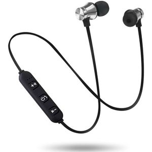 S8 Draadloze Magnetische Bluetooth Oortelefoon Draadloze Sport Hoofdtelefoon Stereo Bass Muziek Oortjes Met Microfoon Headset