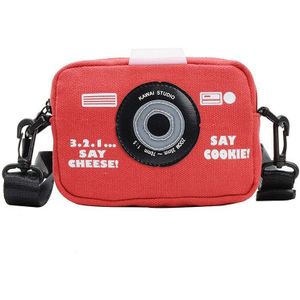 Kids Meisjes Jongens Messenger Bags Canvas Camera Tas Wilde Portemonnee Meisjes Mini Cool Tas Mode Leuke Mooie kinderen Pack