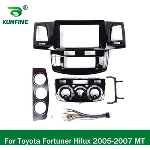 Auto Gps Navigatie Stereo Voor Toyota Fortuner Hilux 2005-2007 Radio Fascias Panel Frame Fit 2Din 9Inch In dash Autoradio Scherm